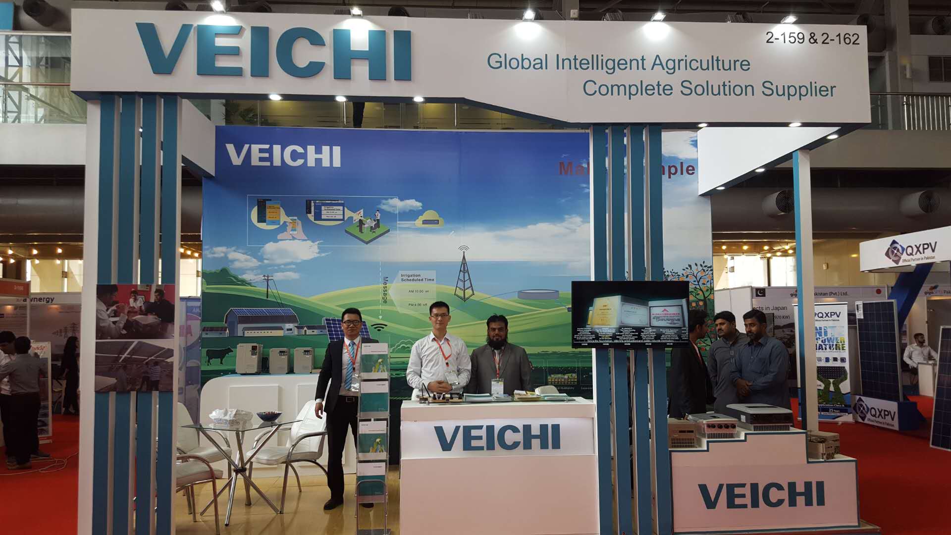 VEICHI nahm an der Ausstellung Solar Pakistan 2018 in Lahore, Pakistan teil